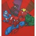 ADIDAS LK MRVL JF3654 ΠΑΙΔΙΚΗ ΜΠΛΟΥΖΑ T.Shirt MARVEL Spider-Man ΚΟΚΚΙΝΗ